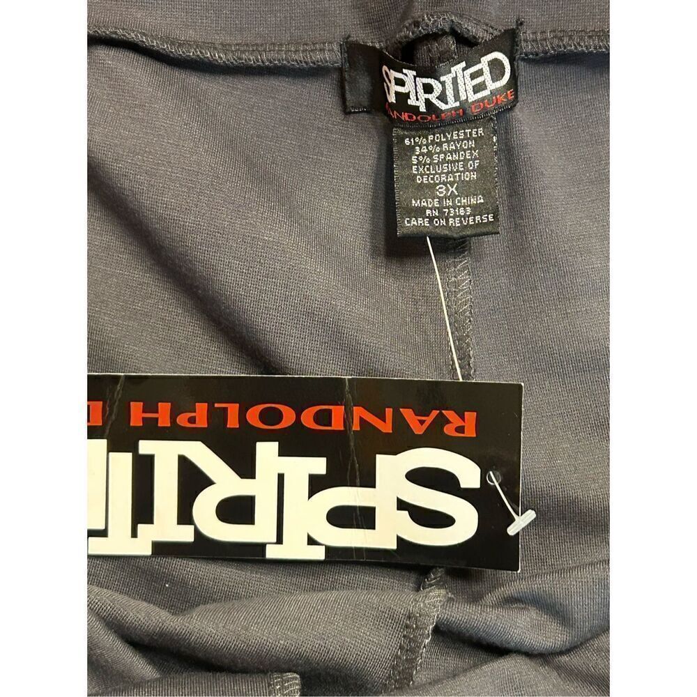 Spirited Randolph Duke 3X gray Pull On pant NWT (4288) - Picture 6 of 6